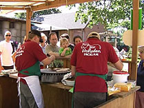 Lammbratwurst vom Grill